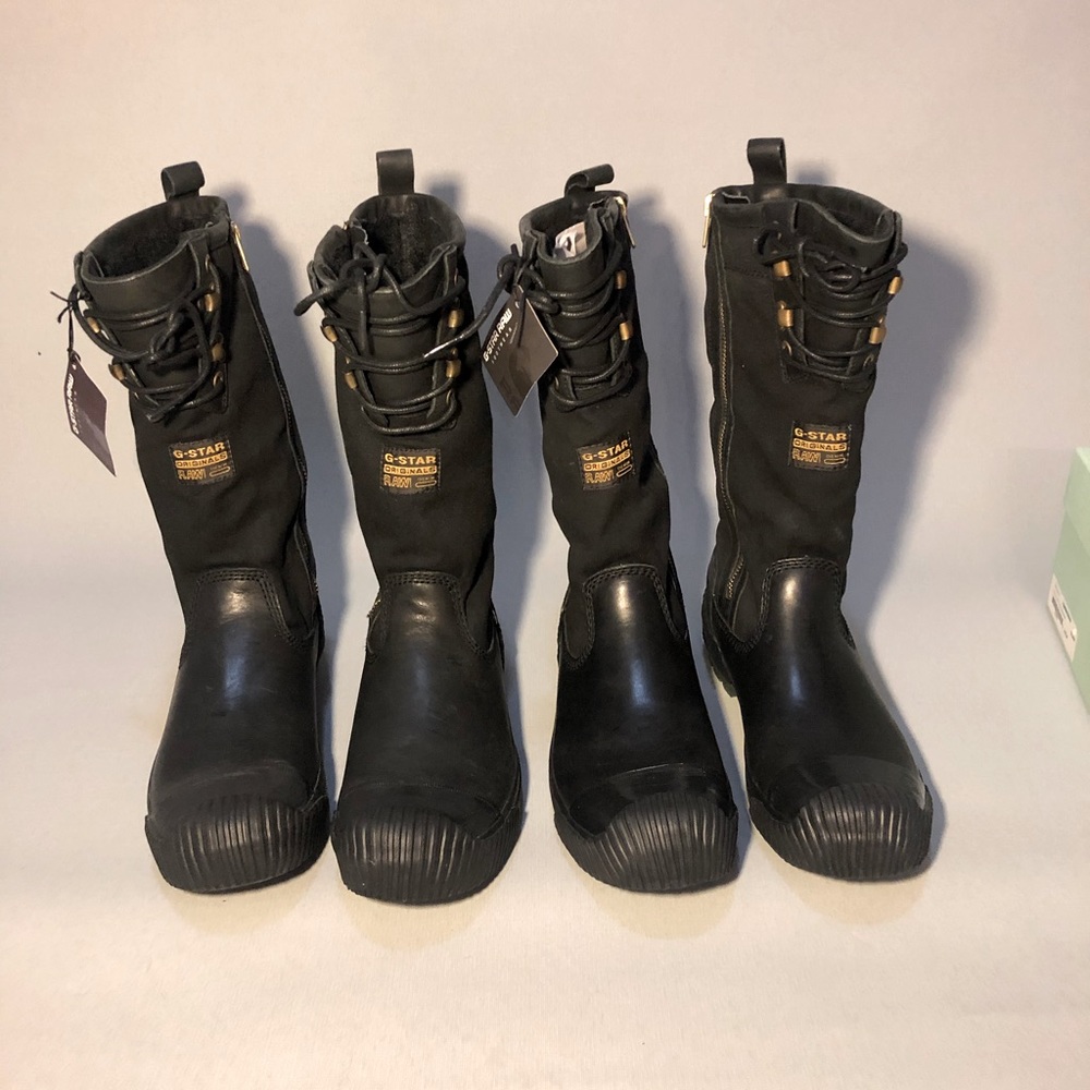 Brand New 2 Pairs of G-star Raw Snow Boots Black